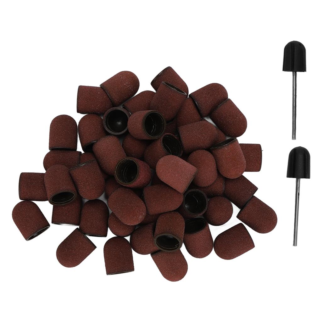 50 шт. шлифовальных насадок для ногтей, полировка, аккуратные, красивые, прочные, мелкозернистые шлифовальные ленты для ногтей