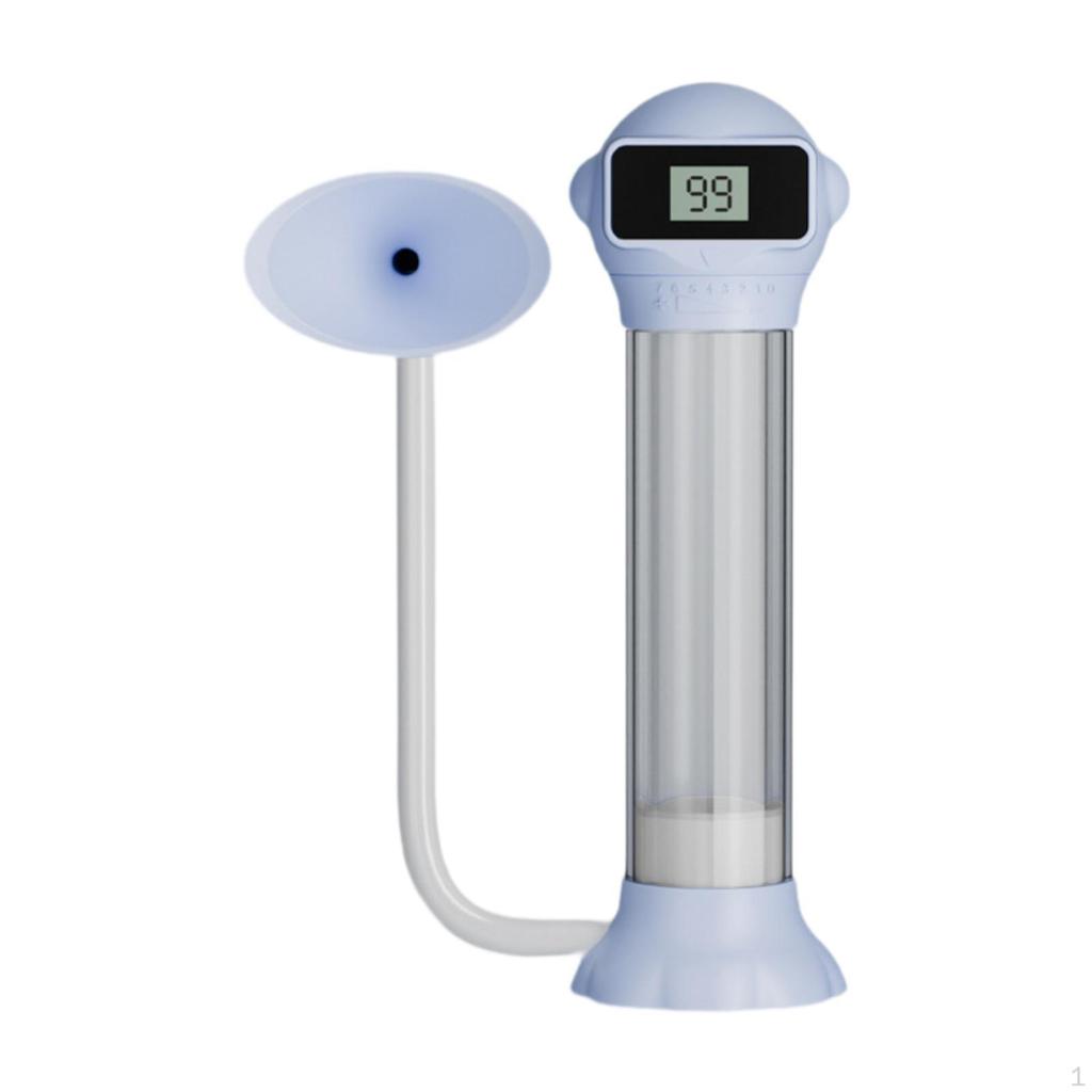Breathing Exercise Device Practical Home Gym Compact with Count Lung Trainer