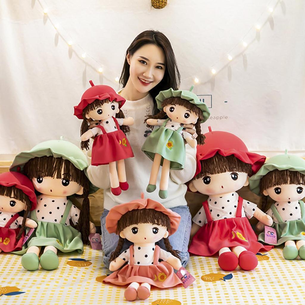 Puppe für Mädchen, niedliches Stofftier, Geschenk für Tochter, Geburtstagsgeschenk, Kindergarten, Grundschüler, Lernspielzeug, Rollenspiel,