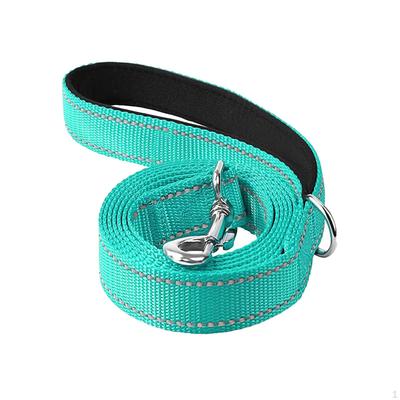 Dog Leash 6 Foot Reflective Nylon Braided Heavy Duty Training for Large and Medium Dogs