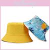 Faced Double Fisherman Hat Leaf Print Outdoor Cap Breathable Hats Fashion Gift