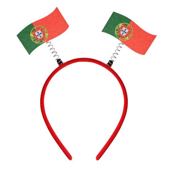 Football Headband for Women Men Soccer Cheering National Flag Hairband Game