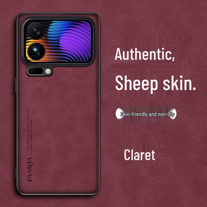 Xiaomi 17 Pro/Pro Max Leather Phone Case: Full Coverage, Anti-Drop, Frosted Protection.