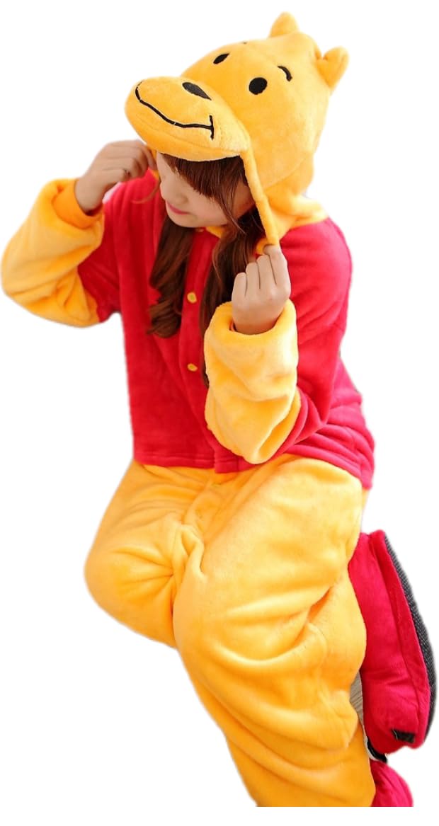 

Bear Kigurumi Bear High Kigurumi Room Halloween Halloween Animal Kigurumi Halloween Event Christmas Christmas Costume [SCLYX] Pajamas, Adults, Cute,
