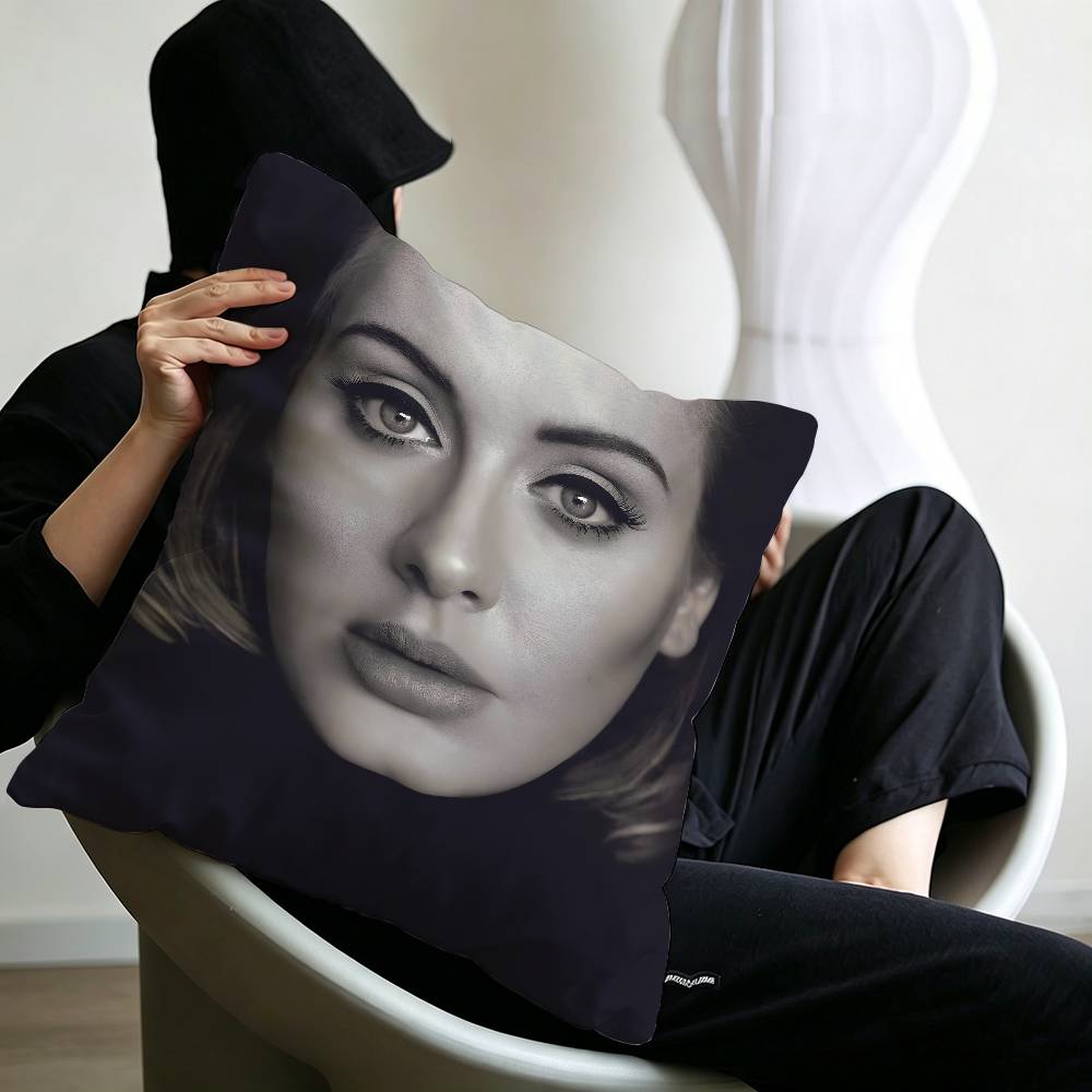 Hot Singer Adele  Personalized Pillow Cover Kids Bedroom Wild Party Decor Pillowcase kid Birthday shower Gift