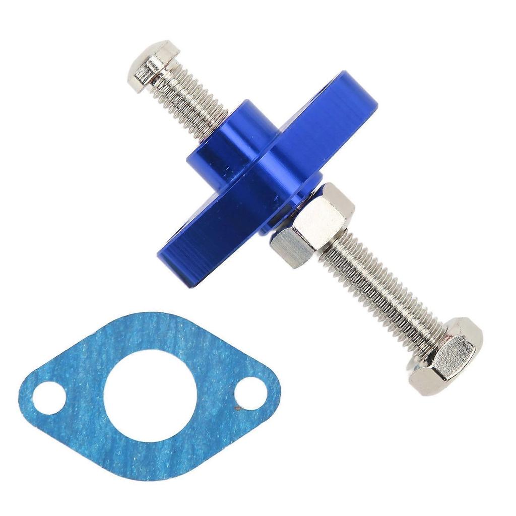 Cam Timing Chain Tensioner Manual Engine Adjuster 12837 24A10 Replacement for Suzuki Quadsport Z400 LTZ400 LTZ400Z Blue