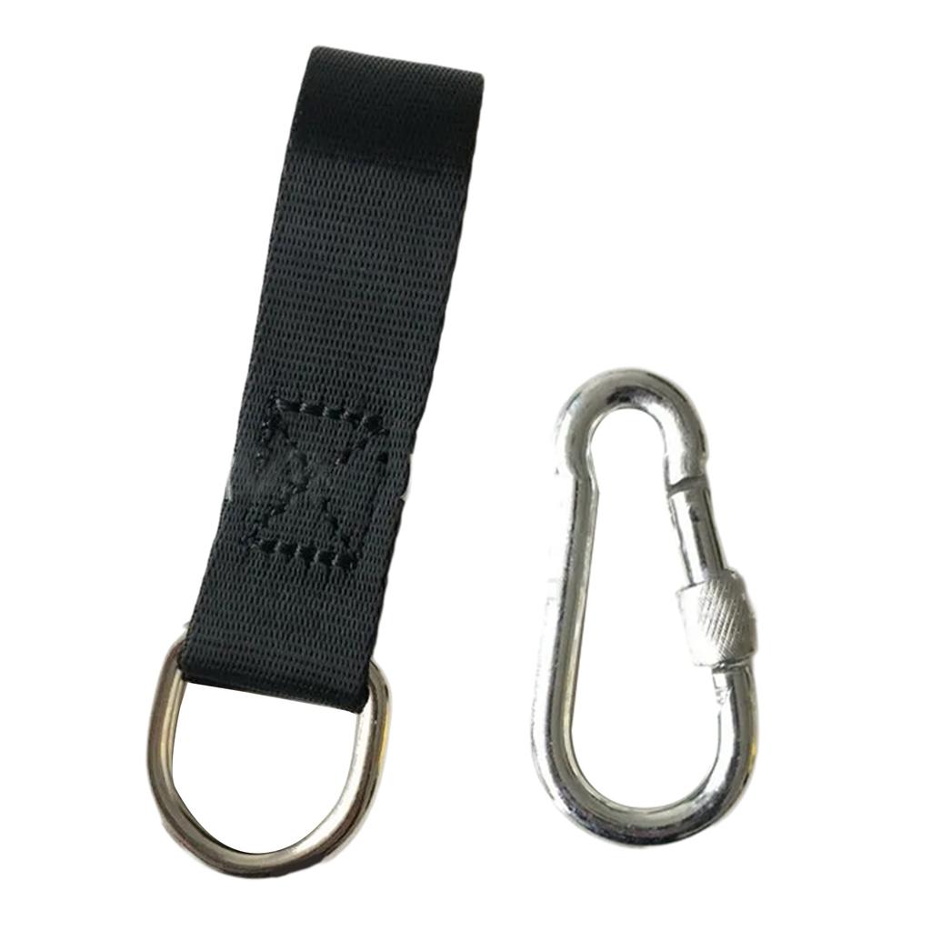 Robuste Schlosskarabiner Schwinggurte Schnell & Einfach zum Aufhängen von Hängematten Baumschaukel Aufhänggurte Outdoor Schaukelgurte