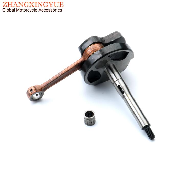 High Quality Crankshaft For Piaggio Vespa Moped Ciao Bravo Grillo Si 50cc Pin 10mm 2-Stroke Engine Parts