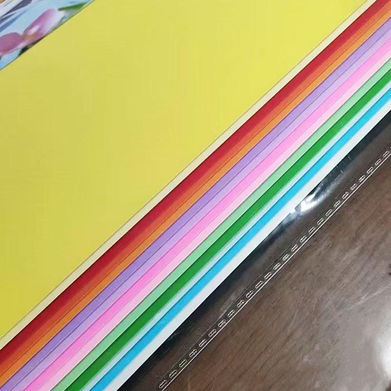 A4 Colored Cardstock: 16 Sheets for DIY Crafts, Art Projects & Children's Paper Cutting