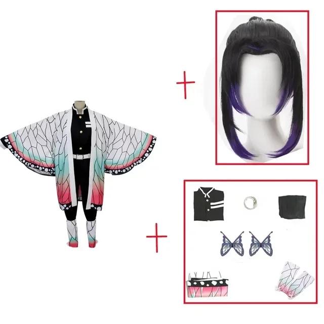 Kochou Shinobu Cosplay Tērps Anime Demon