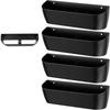 Multi Layer Vertical Shoe Rack Wall Mounted Shelf Includes Hardware Adhesive Durable PP Materials For Small Spaces