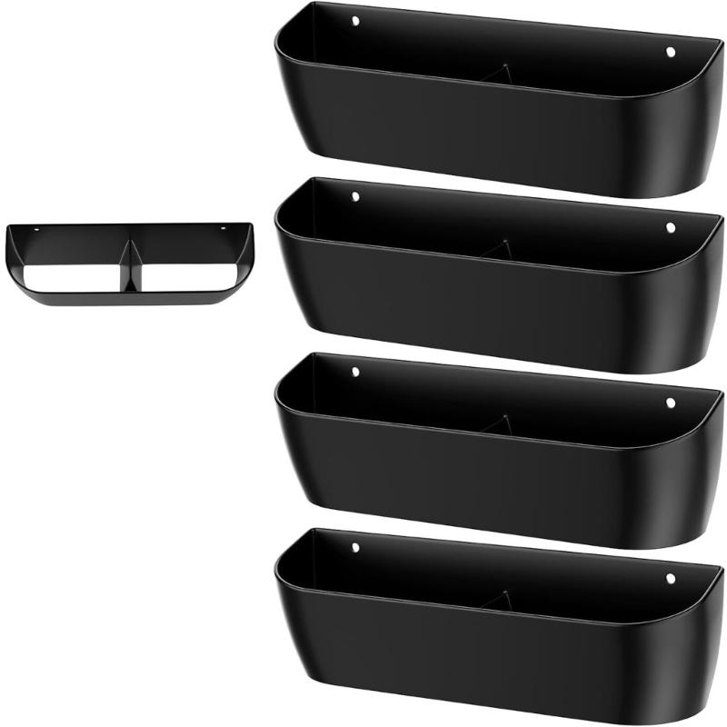 Multi Layer Vertical Shoe Rack Wall Mounted Shelf Includes Hardware Adhesive Durable PP Materials For Small Spaces
