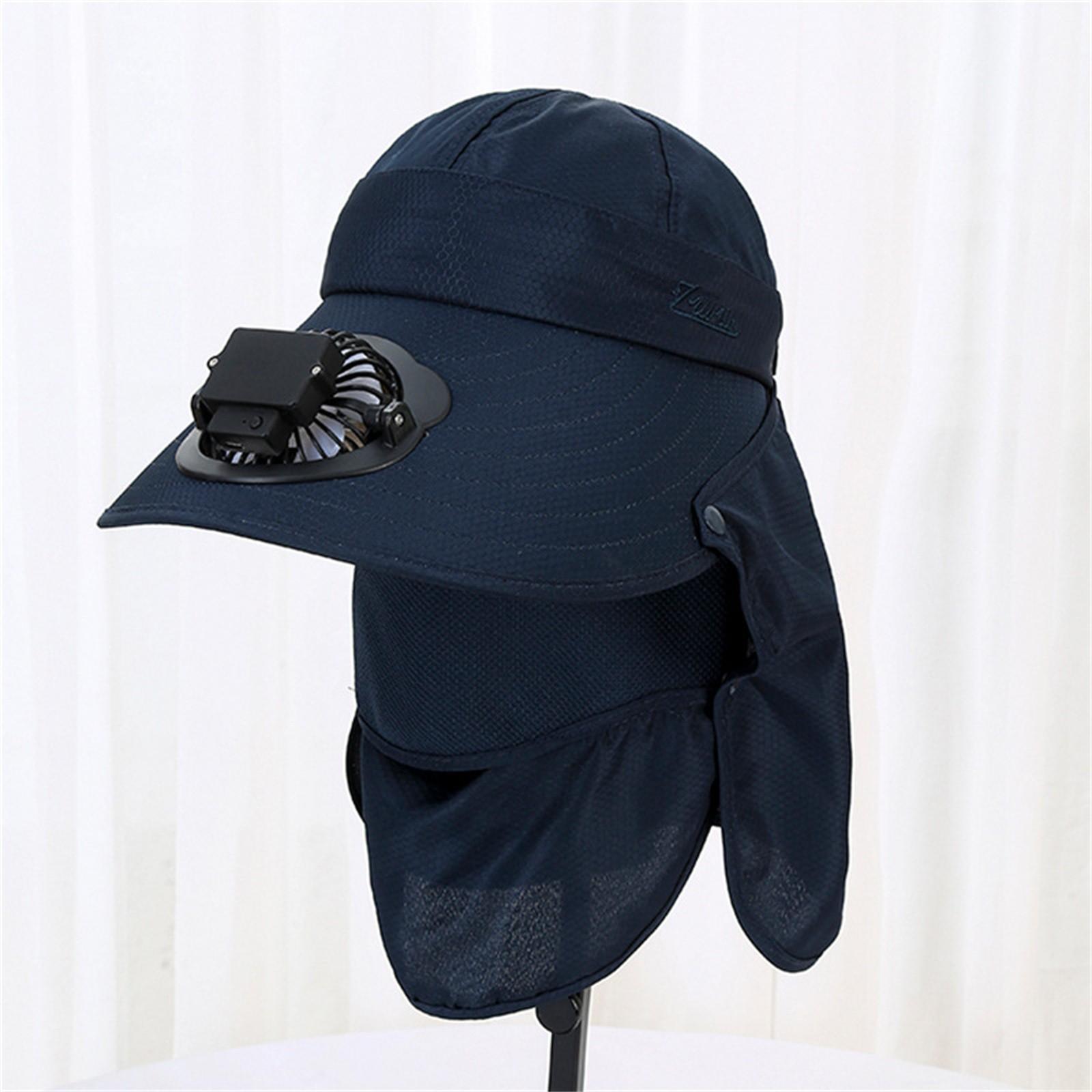 

Шляпа от солнца для альпинизма и рыбалки с большим солнечным вентилятором One Size