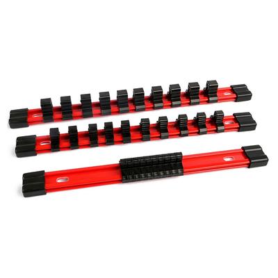 Socket Wrench Holder Adjustable Storage Sleeve Rail Rack Storage Use