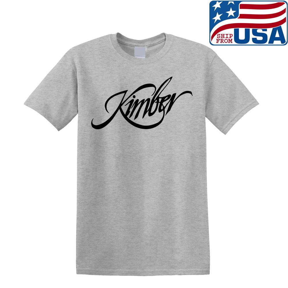 Kimber Guns Firearms  Grey Size S to 5XL Unisex T-Shirt S