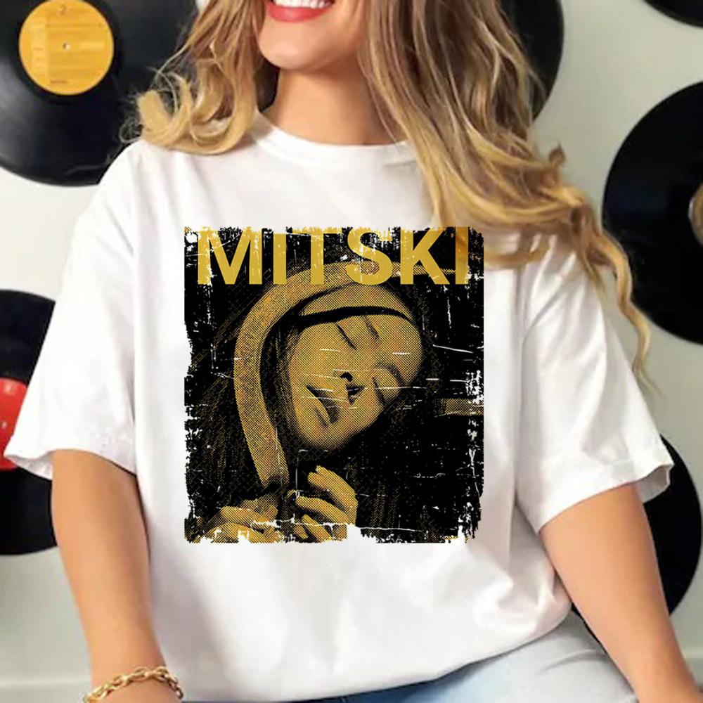 

Mitski Tee Women designer graphic tshirts feUnisex y2k 2000s clothing 4XL