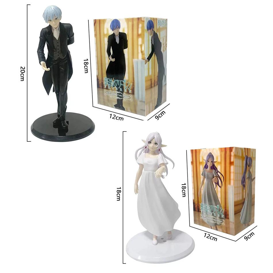 18-20cm Frieren: Beyond Journey's End Anime Figure Frieren Himmel Proposal Dance Action Figure PVC Model Collector Birthday Gift