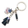 Graduation Themed Keychains Decorations Metal Key Ring for Students Student Key Holder Accessory Bag Accessories