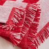 1PC Chenille Sofa Cover Towel,Christmas Sleigh Forest Pattern Sofa Slipcover Protector for Bedroom Office Living Room HomeDecor