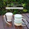Portable Food-Grade Silicone Folding Travel Cup - Leakproof, Telescopic Mouthwash Cup