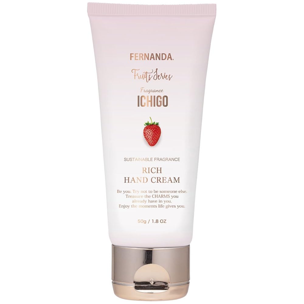 

Крем для рук Fernanda Sustainable Fragrance Rich с ароматом клубники (50г)