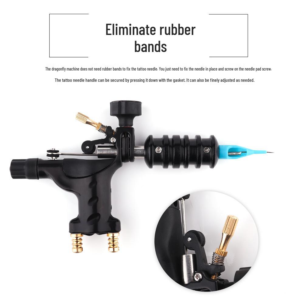Mo Rui Dragonfly Professional Tattoo Machine Kit - Complete Tattoo Equipment Set