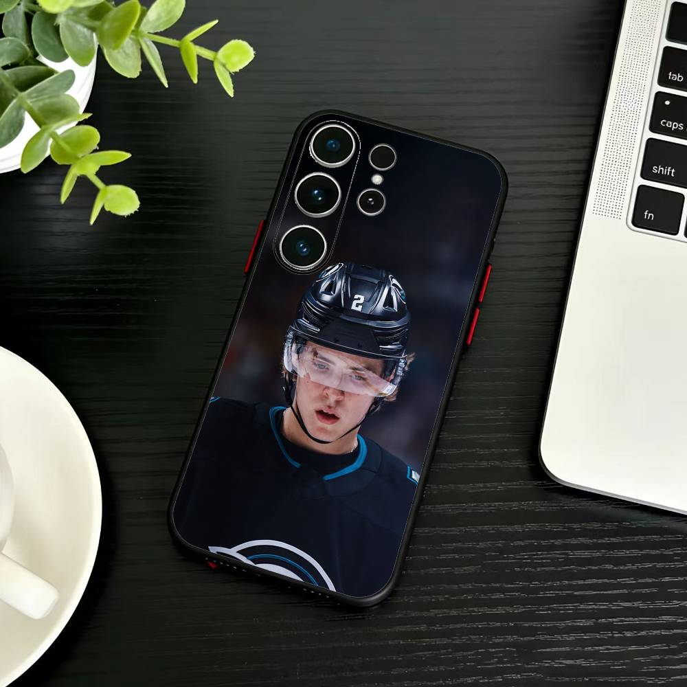 Ice Hockey Player-Heated Rivalry  Phone Case For Samsung S26,S25,S24,S23,S22,S30,S21,Ultra,Plus,FE 5G Black Soft Cover