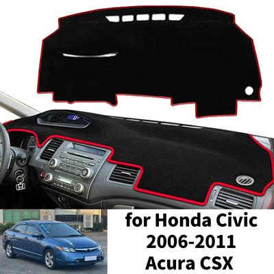 For Honda Civic Acura CSX 2006 2007 2008 2009 2010 2011 Dashmat Dash Mat Dashboard Cover Pad Sun Shade Dash Board Cover Carpet