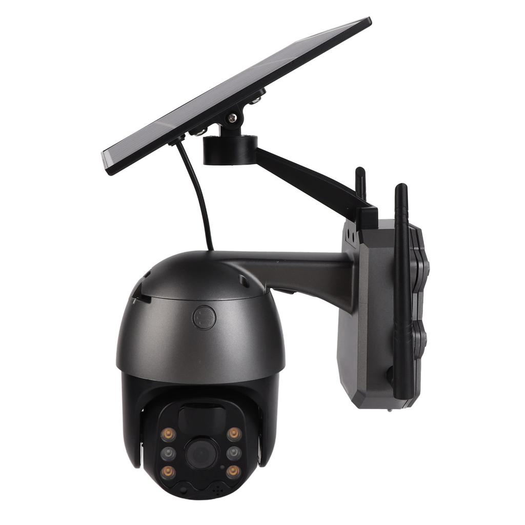 4G Solar Security Cameras Bidirectional Voice Intercom with Solar Panel PIR Motion Detection 1080P