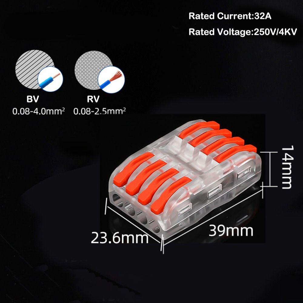 Universal Wire Connector Mini Fast Connector Compact Splice Electrical Connectors Electrical