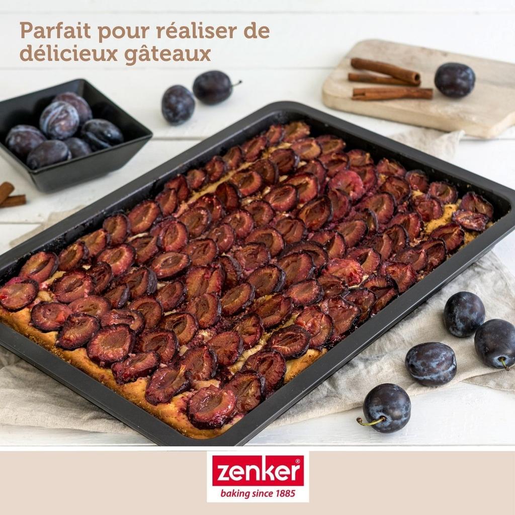 Rechteckiges Ofenblech 42 x 29 cm Zenker Black Metallic Art.-Nr. 6536