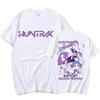Funny K-Pop Demon Hunters Mira Rumi Zoey Print T-Shirt Women Men Loose Short Sleeve Round Neck Top Female Casual Shirt Tees