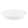 143mm Deck Plate 4inch ABS Deck Plate Round White Anti-UV Corrosion Resistant Screw Out Boat Inspection Hatch Cover
