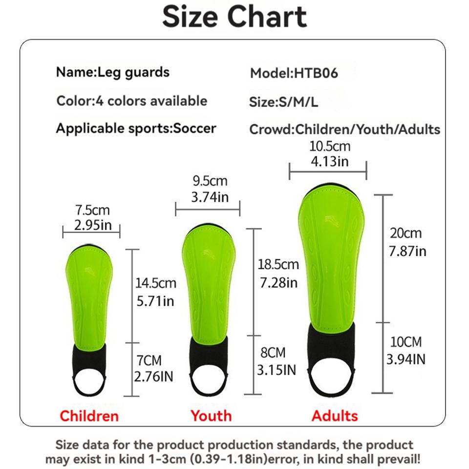 Gobygo Children'S Soccer Guard Soccer Training Equipment Ankle Brace Adult Soccer Shin Board Soccer Youth Soccer Shin Sleeves
