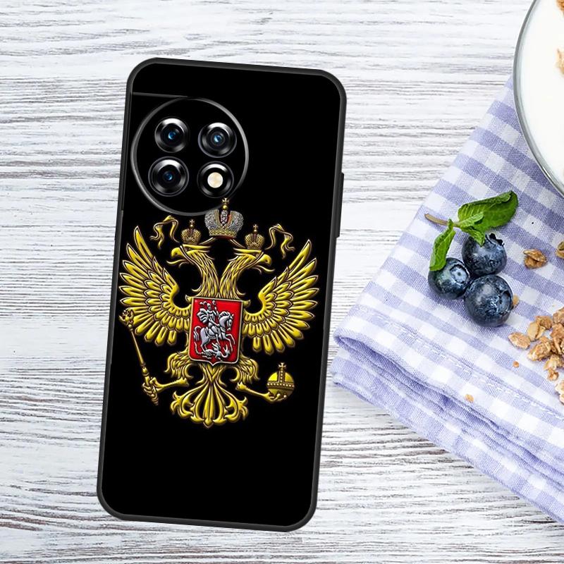 Russia Russian Coat Of Arms Case For OnePlus Nord CE 5 4 3 2 Lite N20 N30 OnePlus 15R 13T 13R 12R 10T 10R 11 13 15 Cover