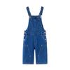 Navigare Women's Casual Denim Overalls Shorts