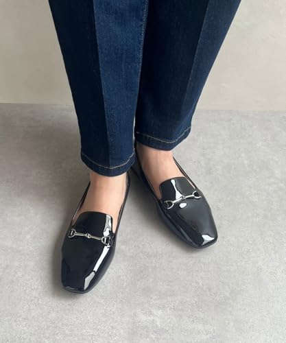 Oriental Traffic Women's Bit Loafers for All Weather Use (55106BLACK43)