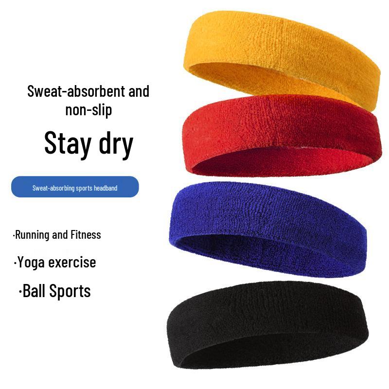 Unisex Sports Anti-Sweat Headband and Hair Band for Running and Yoga