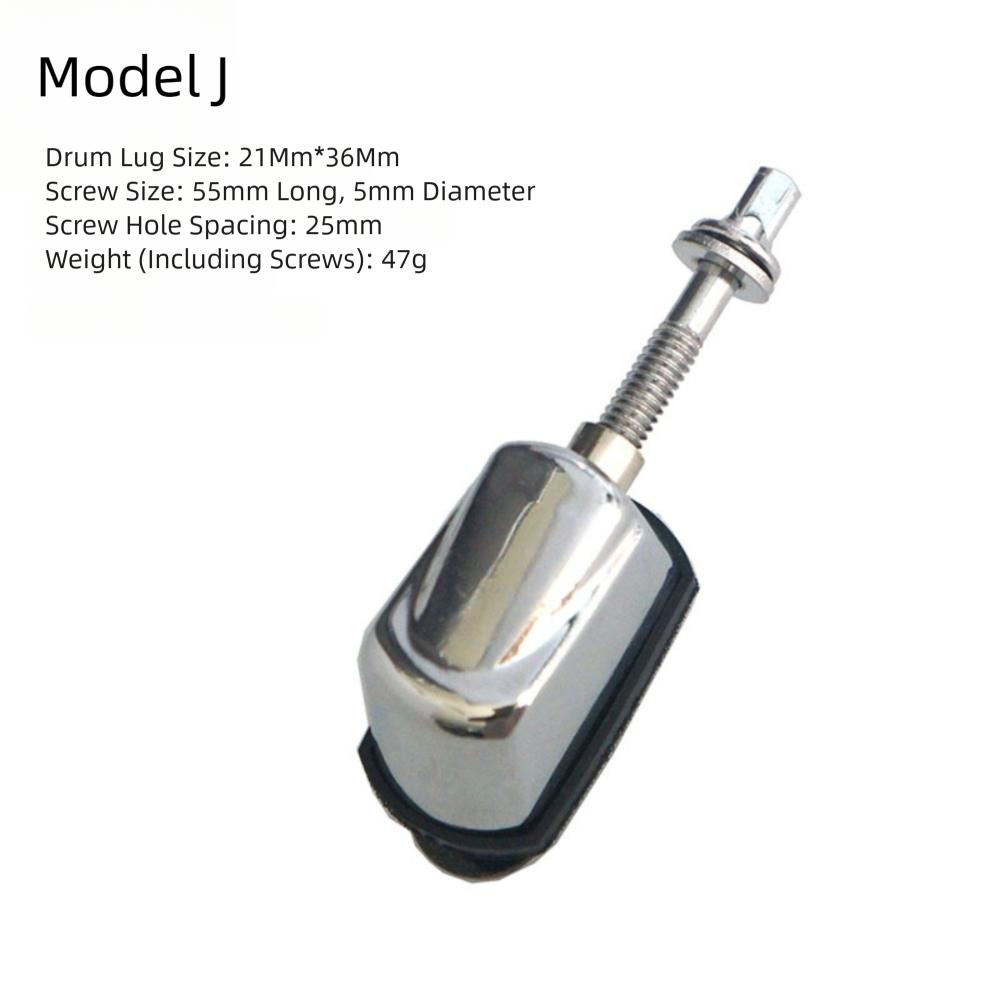 Cover Bracket Drum Lugs Fixing Screws Silver Drum Leg Parts Accessories for drums  Drum Lugs Leg