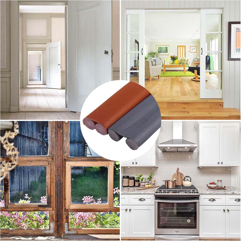 Noise Reduction Door Seal Soundproof Home Hardware Insulator Sealer Dust Stopper Sealing Strip