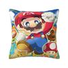 Custom Marioes Video Game Cushion Cover Manga Velvet Modern Pillow Cases