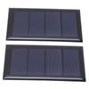 2 szt. 2V 210mA Mini Panel Solarny Polikrzemowy Płyta Solarna 80x50mm do Projektu DIY