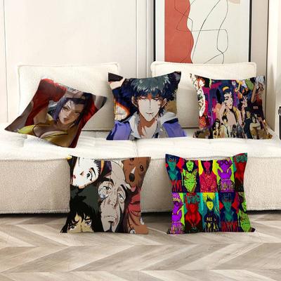 C-Cowboy B-Bebop Anime Cushion Cover Decorative Pillow Sofa Home Decor Case Pillow Cases