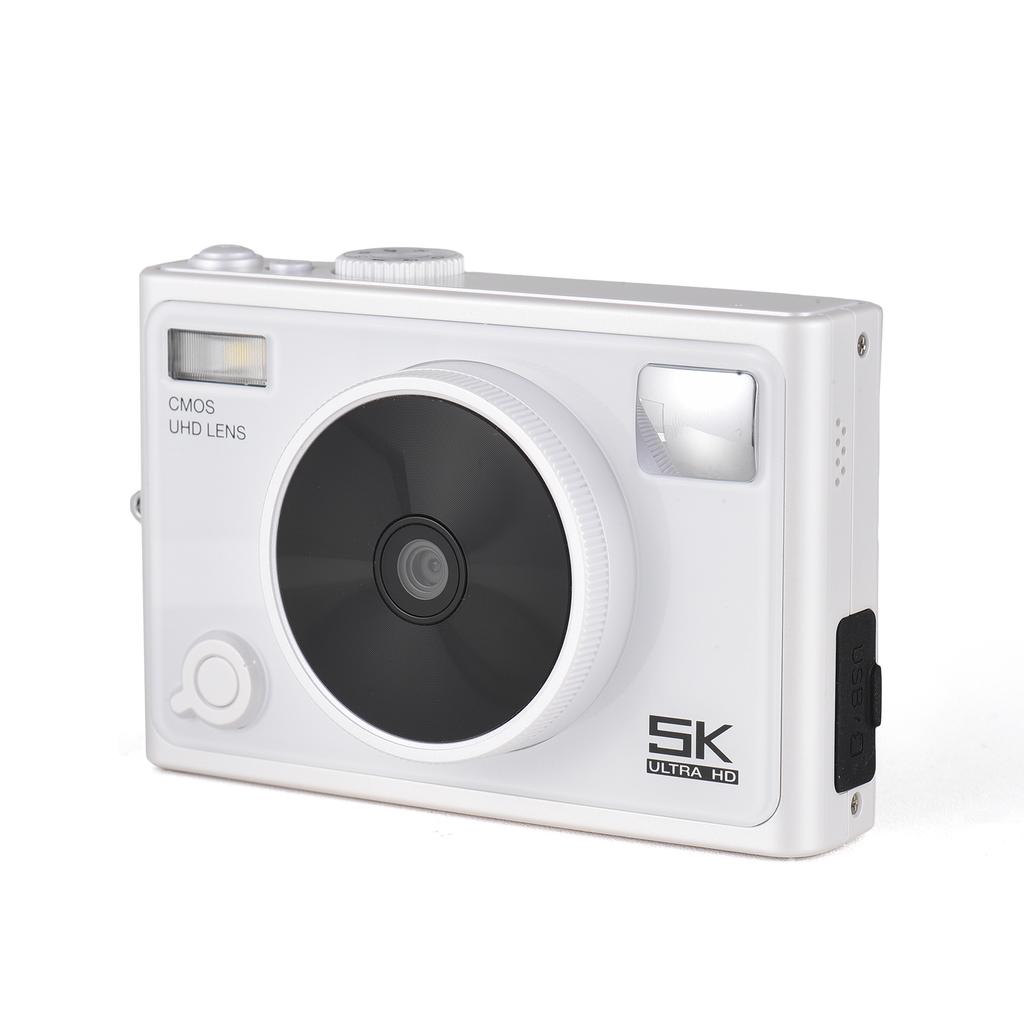 5K Digital Camera WiFi Digital Video Camera 72MP Dual Lens 2.8 Inch IPS Screen Auto Focus 18X Digita
