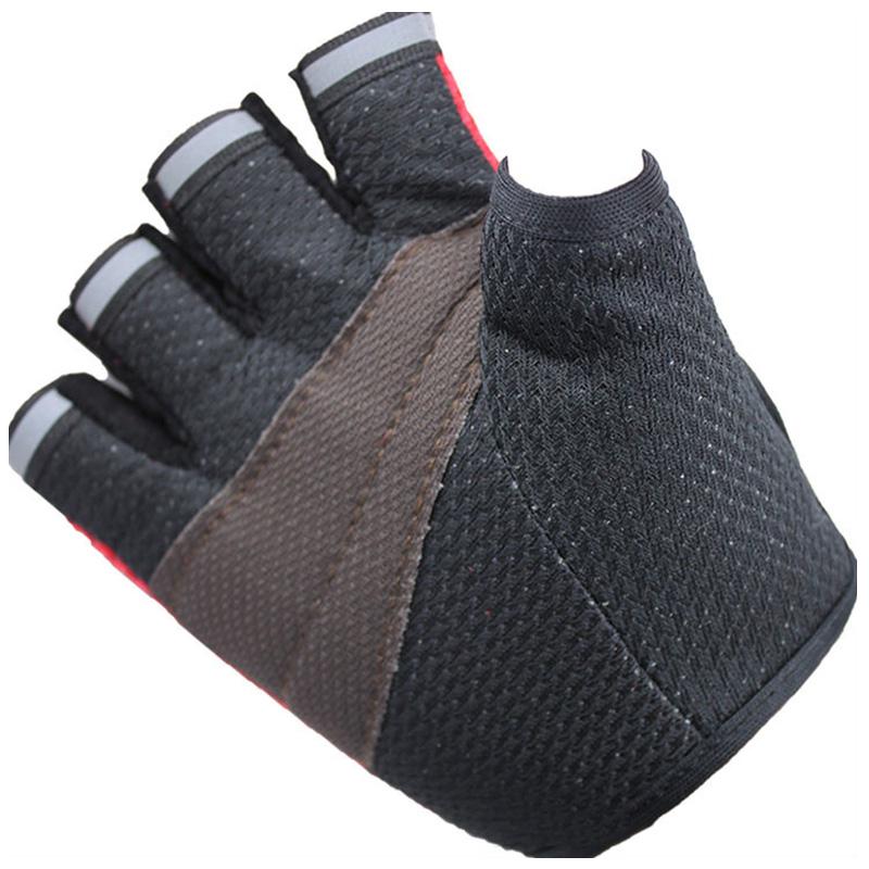 Children Kids Bike Gloves Half Finger Breathable Anti-slip For Sports Riding Cycling Sporting Gloves For Sport One Size