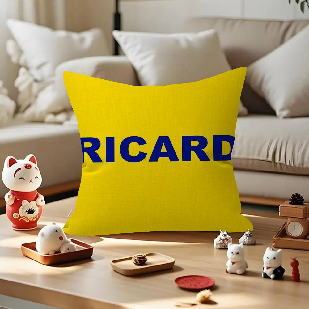 Pillow Anime Pillow Sofa Bed Head Pillow Cover Cushion Cover Fashion LOGO R-RicardES Beer