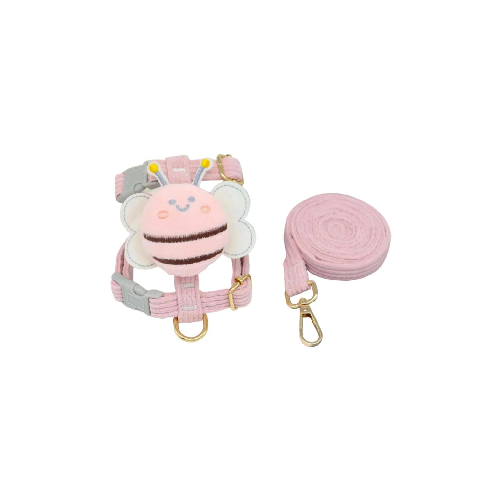 Pet Portable Chest , Bee Chest For Dogs, Dog Walking Leash, Dog Outing Leash For Small And Medium-sized Dogs S розовый