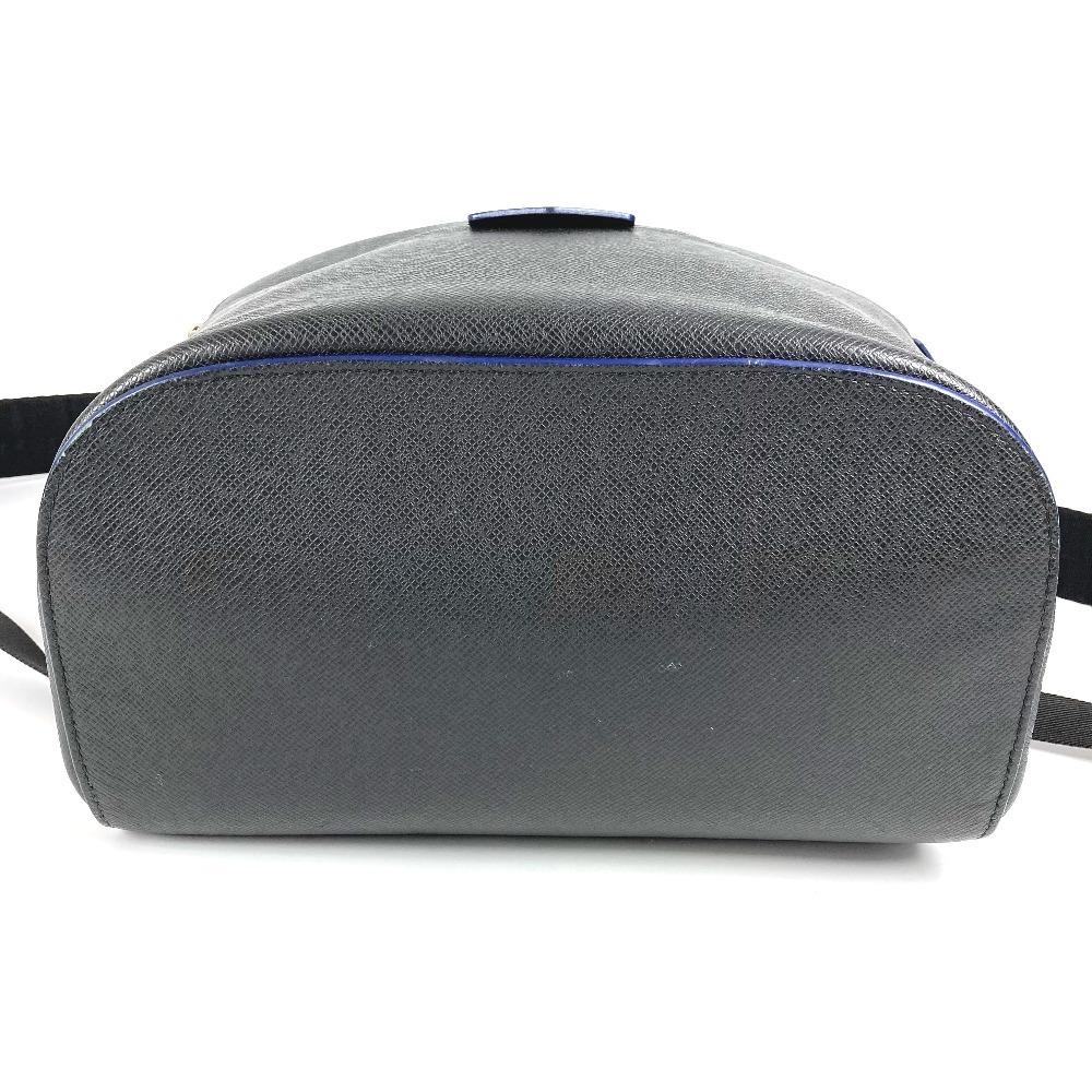 Louis Vuitton M32734 Taiga Anton Bum Bag Bicolor Backpack Black/blue