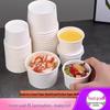 Disposable Tasting Paper Bowls with Dome Lids