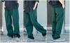 WEGO Chino Straight Leg Size Type D Wide Leg Long Winter Men's Pants, S, (Dark Green), Unisex, Pants, Trousers, Bottoms, Pants, Simple, Year-Round
